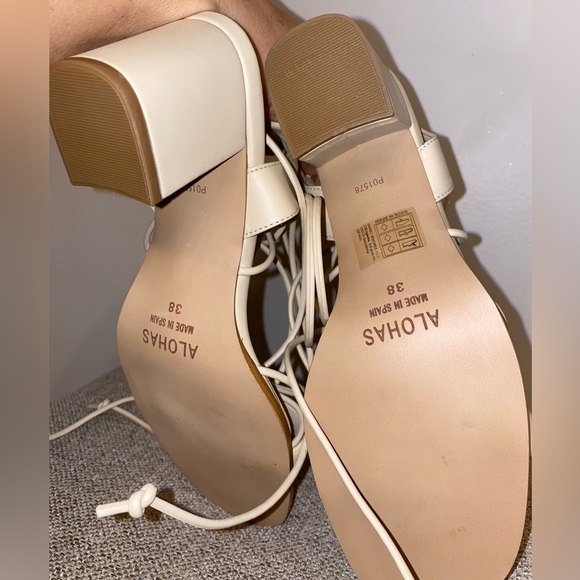 ALOHAS Sophie Sandal in Corn Sand - Picture 12 of 16